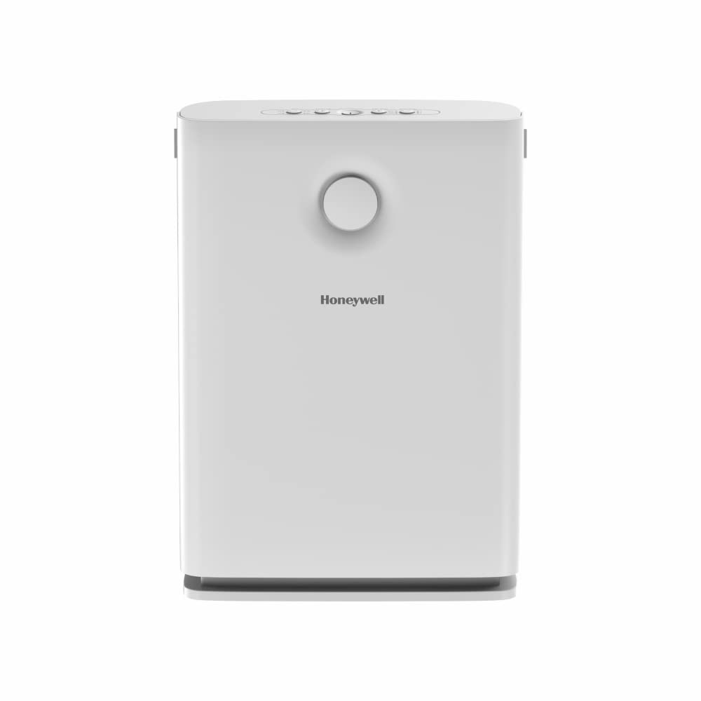 Honeywell Air Touch V3 Air Purifier for Home | 5-Stage Filter System with Pre, H11 & H13 HEPA Filters, Activated Carbon | Covers 465 sq.ft | Removes 99.99% Pollutants & Allergens